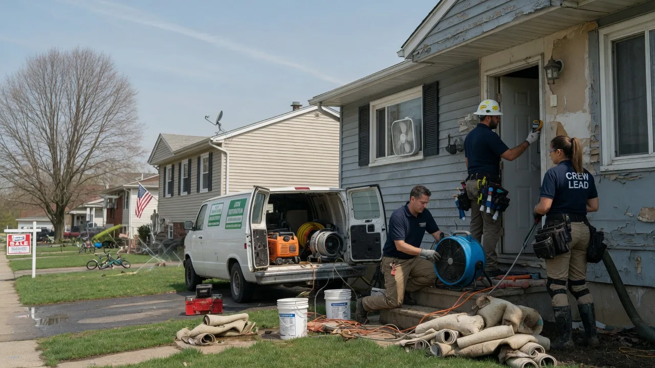 Flood Cleanup in Jewell, OH near me