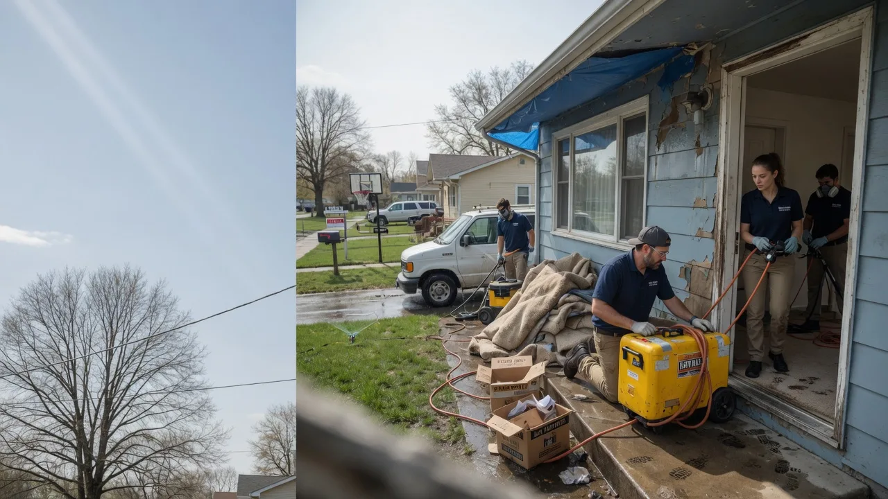 Basement Flood Cleanup in Jewell, OH near me